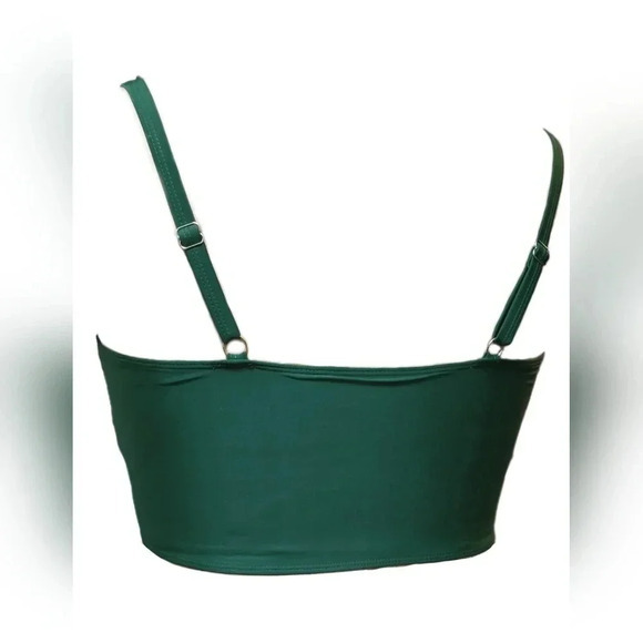 SHEIN, Size 3xl (18), Green Sexy Swim Top - Picture 4 of 11